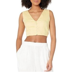 Madewell Gwen Linen Vest